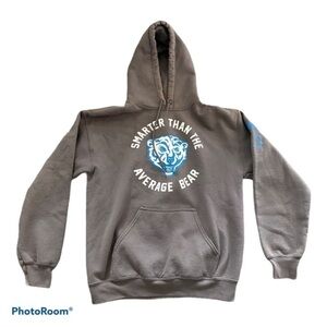 Gildan Smarter Than the Average Bear Hoodie M